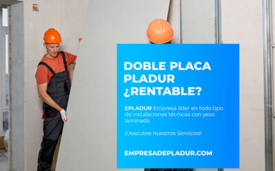 Doble placa pladur: ¿merece la pena? Comparación entre placa simple y doble